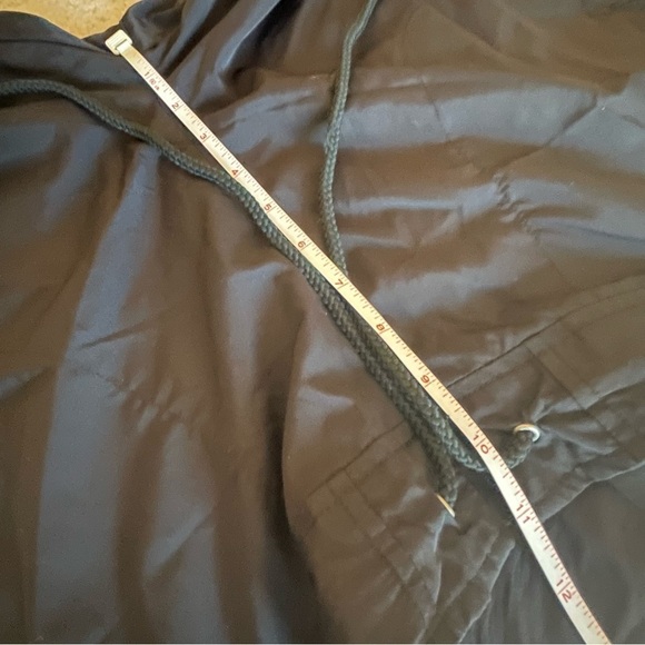 Chicos Womens Black nylon track pants Size 1.5 M / 10 Black Non-Stretch Pockets - Picture 8 of 12